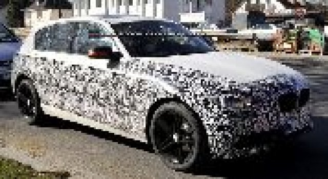 Нови шпионски снимки от BMW 1-Series