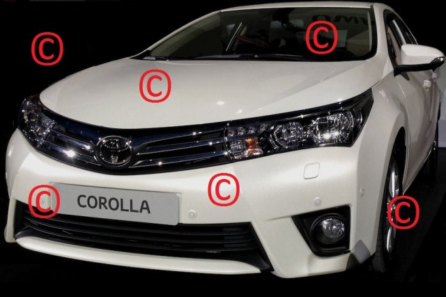 Първи снимки на новата Toyota Corolla