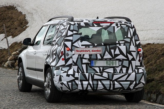 Skoda работи върху обновен Yeti