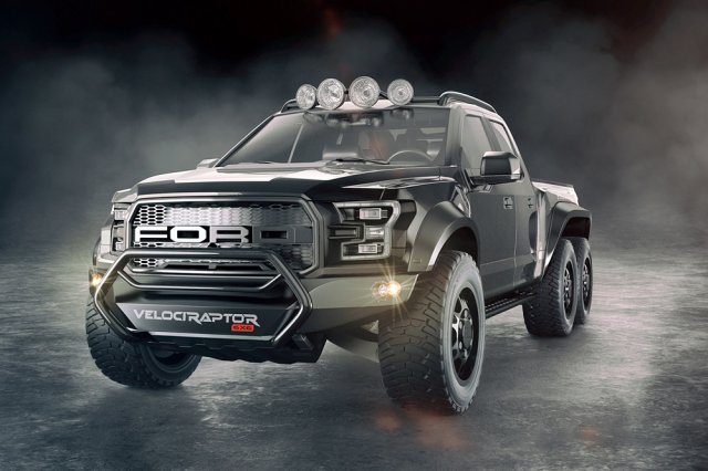 Hennessey прави Ford Raptor 6x6