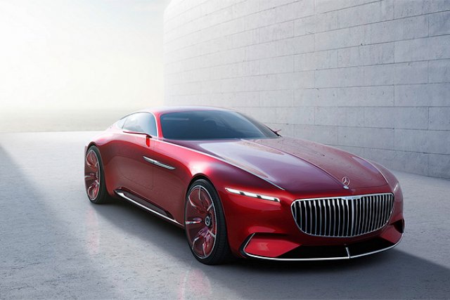 Първи снимки на мегакупето на Maybach