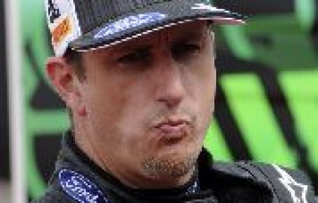 Кен Блок - прекалено голям за F1