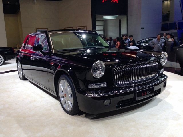 Най-скъпата кола на салона в Пекин е китайска