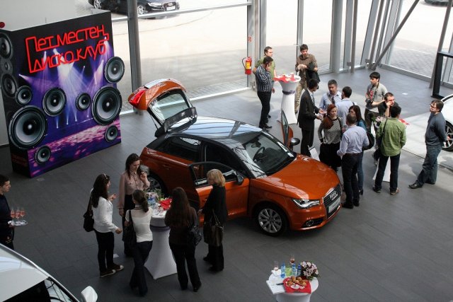 Градският лукс на Audi пристигна в България