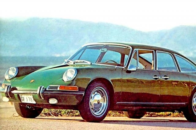 Първото и последно Porsche 911 с четири врати в историята