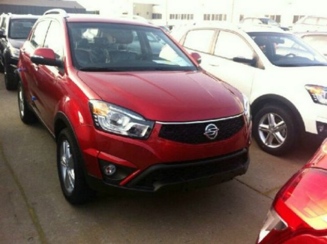 Първи снимки на обновения SsangYong Actyon