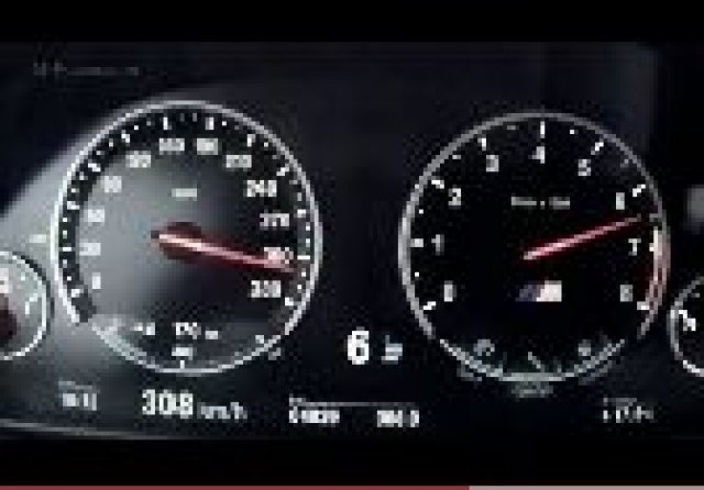 Високоскоростен тест на BMW M5