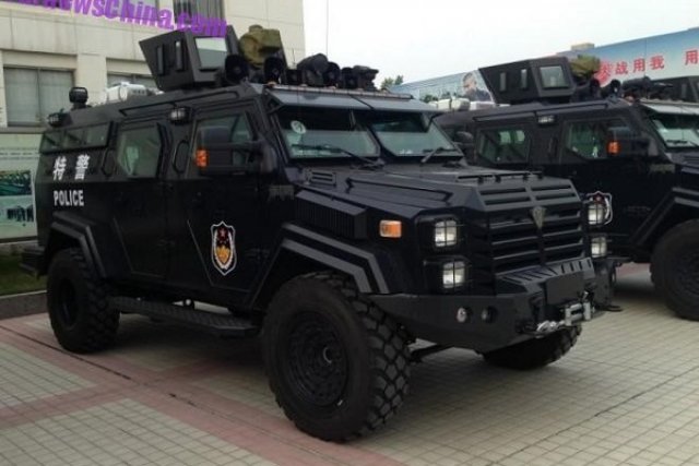 Ето го новият звяр на китайската полиция