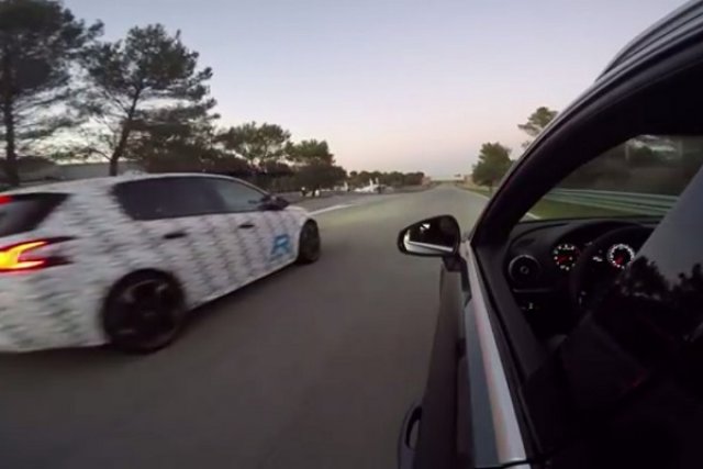 Audi RS3 срещу безумен френски хибрид