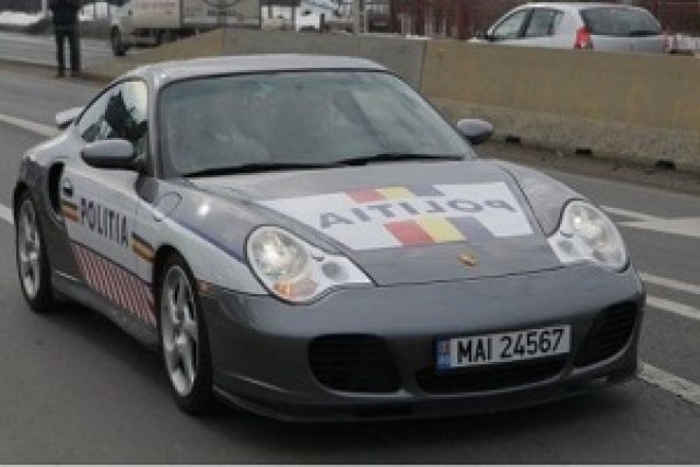 Porsche 911 Turbo за полицията в Румъния
