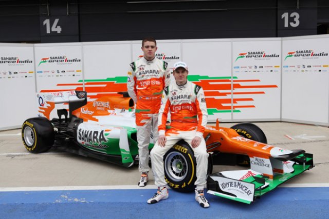 Force India представи болида за F1 2012