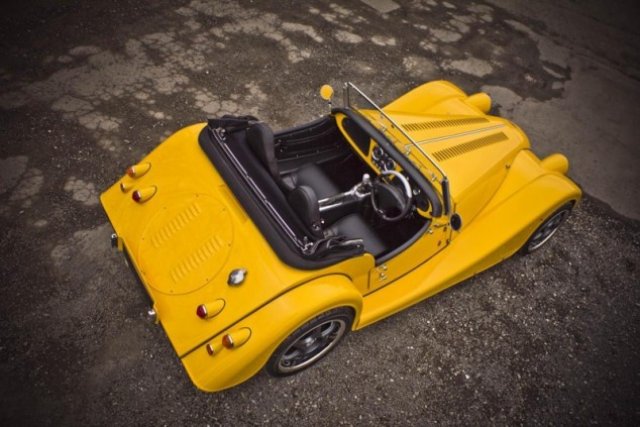 Ретро електромобилът на Morgan