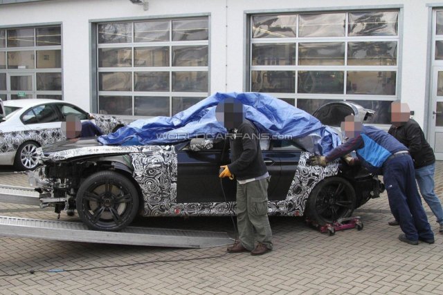 Втори инцидент с BMW M6 по време на тест