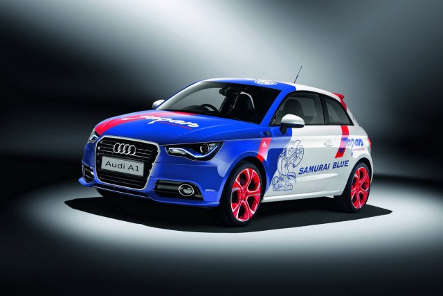 Уникално Audi A1 Samurai Blue
