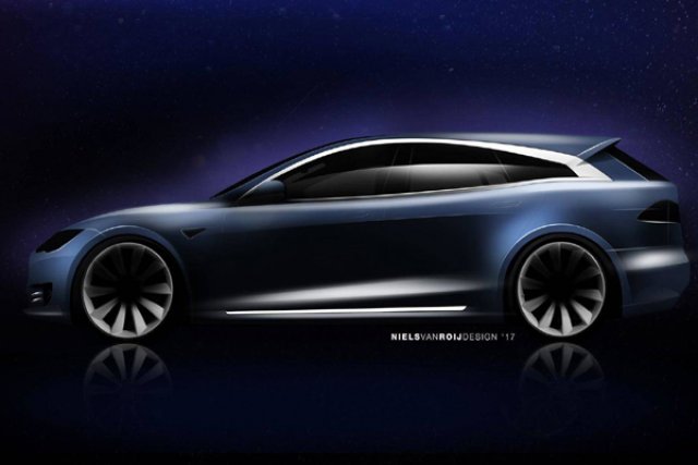 Холандци печелят битката за комби версията на Model S