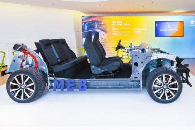 Volkswagen показа серийната си платформа за електромобили