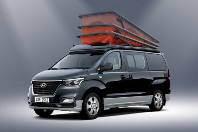 Hyundai H-1 стана дом на колела