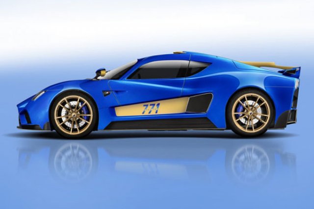 771 конски сили за Mazzanti Evantra