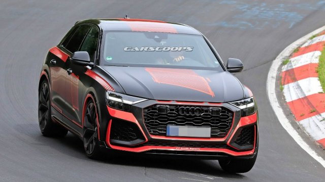 Най-мощното Audi Q8 свали камуфлажа