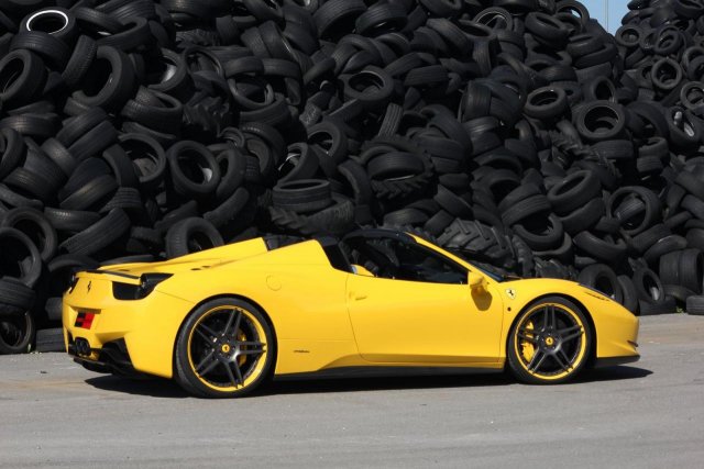 Ferrari 458 Spider от Novitec Rosso