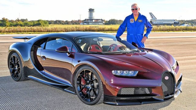 Харесват ли астронавтите Bugatti Chiron?