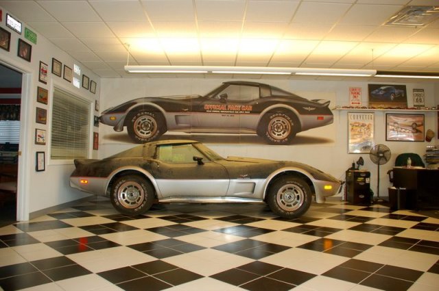 Уникален Chevrolet Corvette бе открит в Детройт