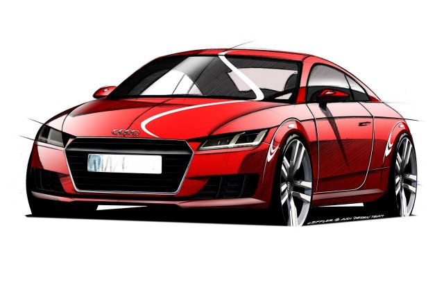 Първи официални изображения на Audi TT
