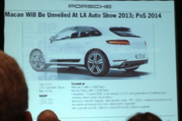 Нови подробности за Porsche Macan