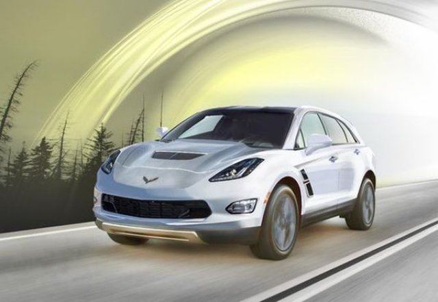 Chevrolet превръща Corvette в кросоувър
