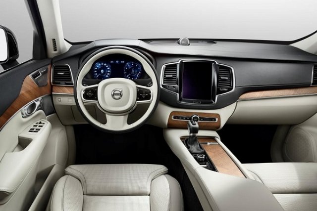 Интериорът на новото Volvo XC90