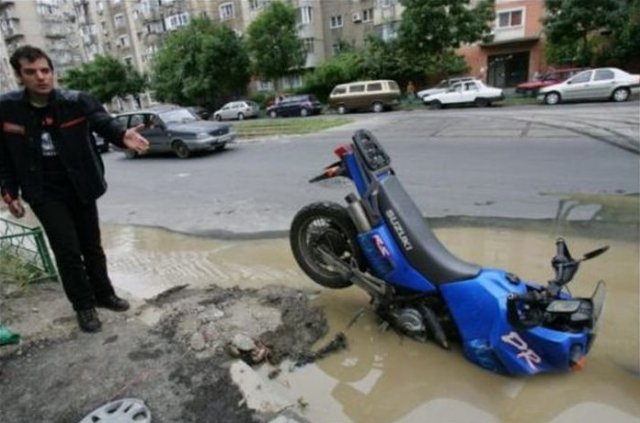 Необичайни пътни инциденти