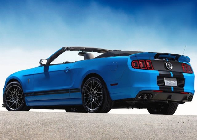 Ford Shelby GT500 Кабриолет ще видим в Детройт
