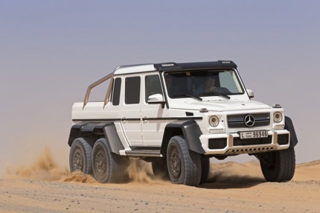 6x6 = Mercedes-Benz G63 AMG
