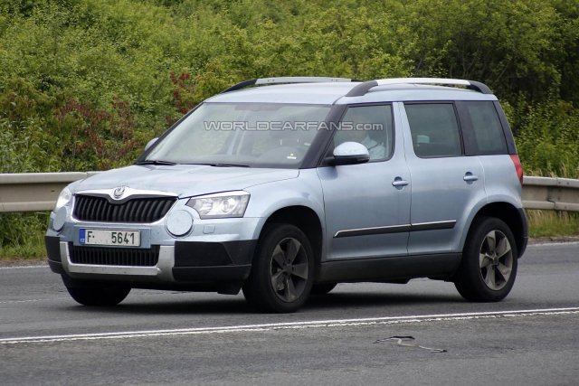 Skoda Yeti фейслифт излиза през есента