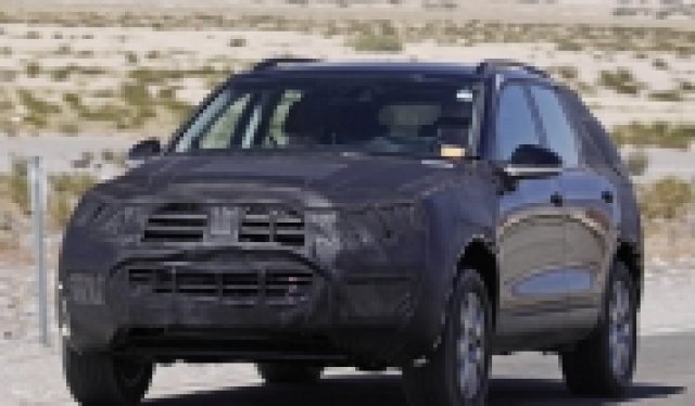 VW подготвя новата генерация на Touareg