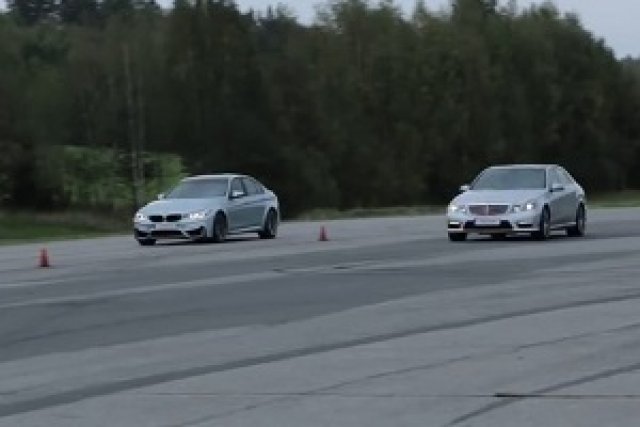 Новото М3 срещу V8 спортисти