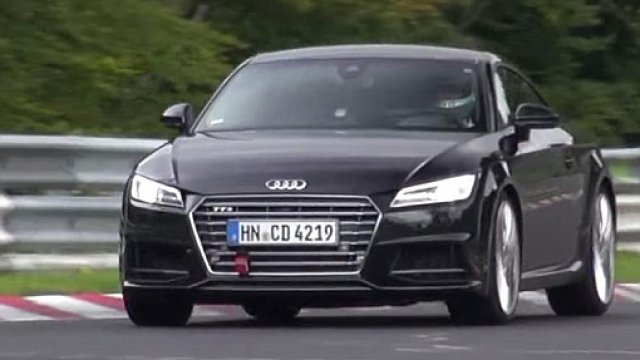 Audi тества TT RS на Северната дъга