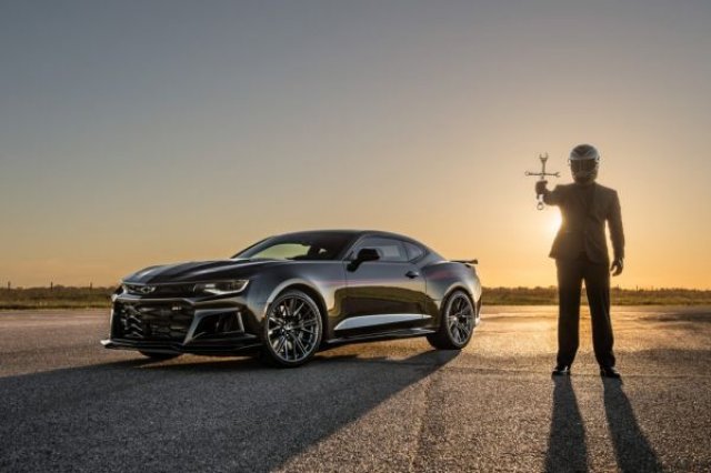 Chevrolet Camaro ZL1 вдигна 349 км/ч (видео)