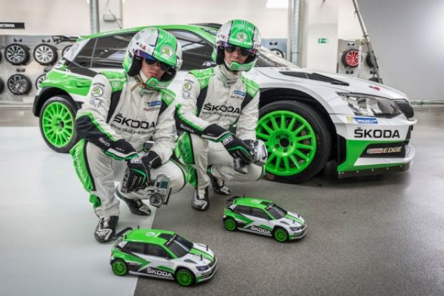 Skoda спретна уникално състезание (ВИДЕО)