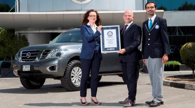 Nissan Patrol записа два рекорда на Гинес