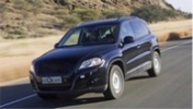 Последни изпитания за Volkswagen Тiguan в Намибия