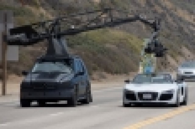 Audi R8 V10 Spider участва в Iron Man II