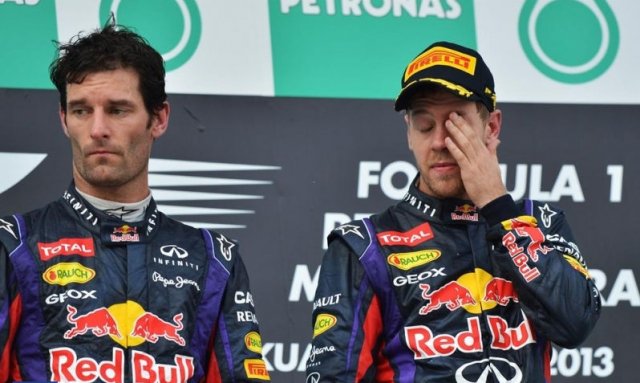 Фетел открадна победата в Малайзия