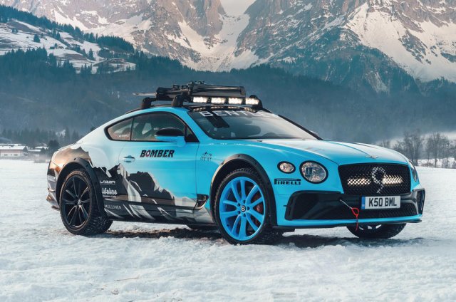 Bentley показа уникален Continental GT W12
