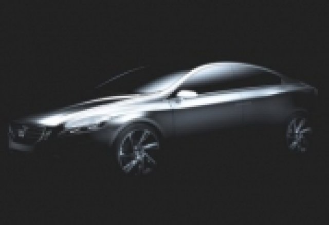 Първа официална снимка от Volvo S60 Concept
