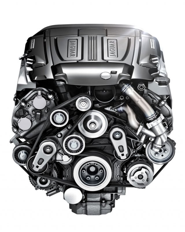 Jaguar показа 3 нови бензинови двигателя