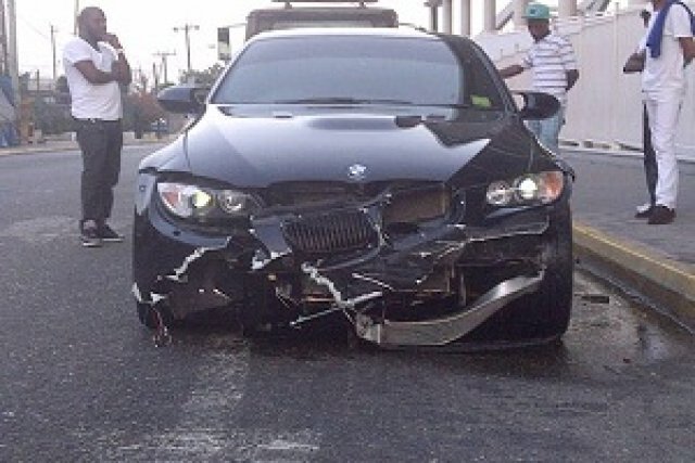 Юсеин Болт потроши второ BMW M3