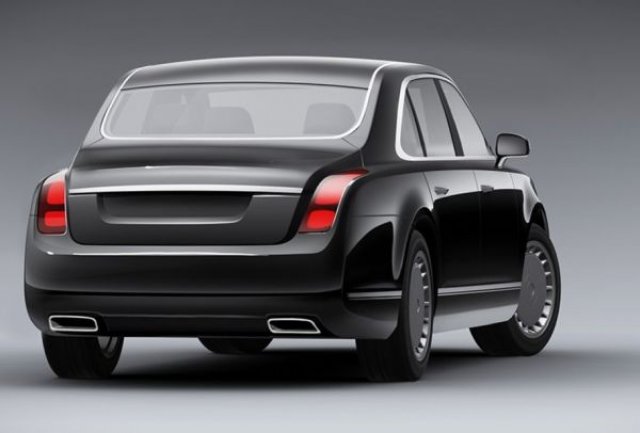 Седанът за кортежа на Путин – V8 мотор с 650 к.с. (ВИДЕО)
