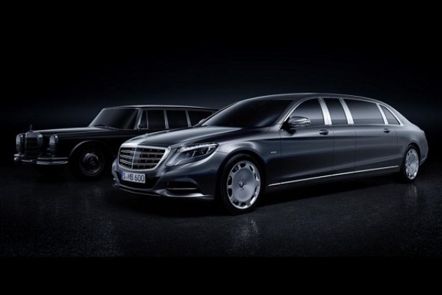 Mercedes-Maybach Pullman акостира преди Женева