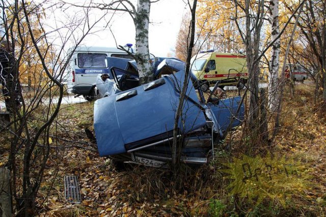 Краш-тест на Lada 2107